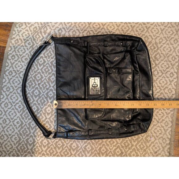 Tyler Rodan faux patent leather shoulder purse medium - Picture 6 of 6